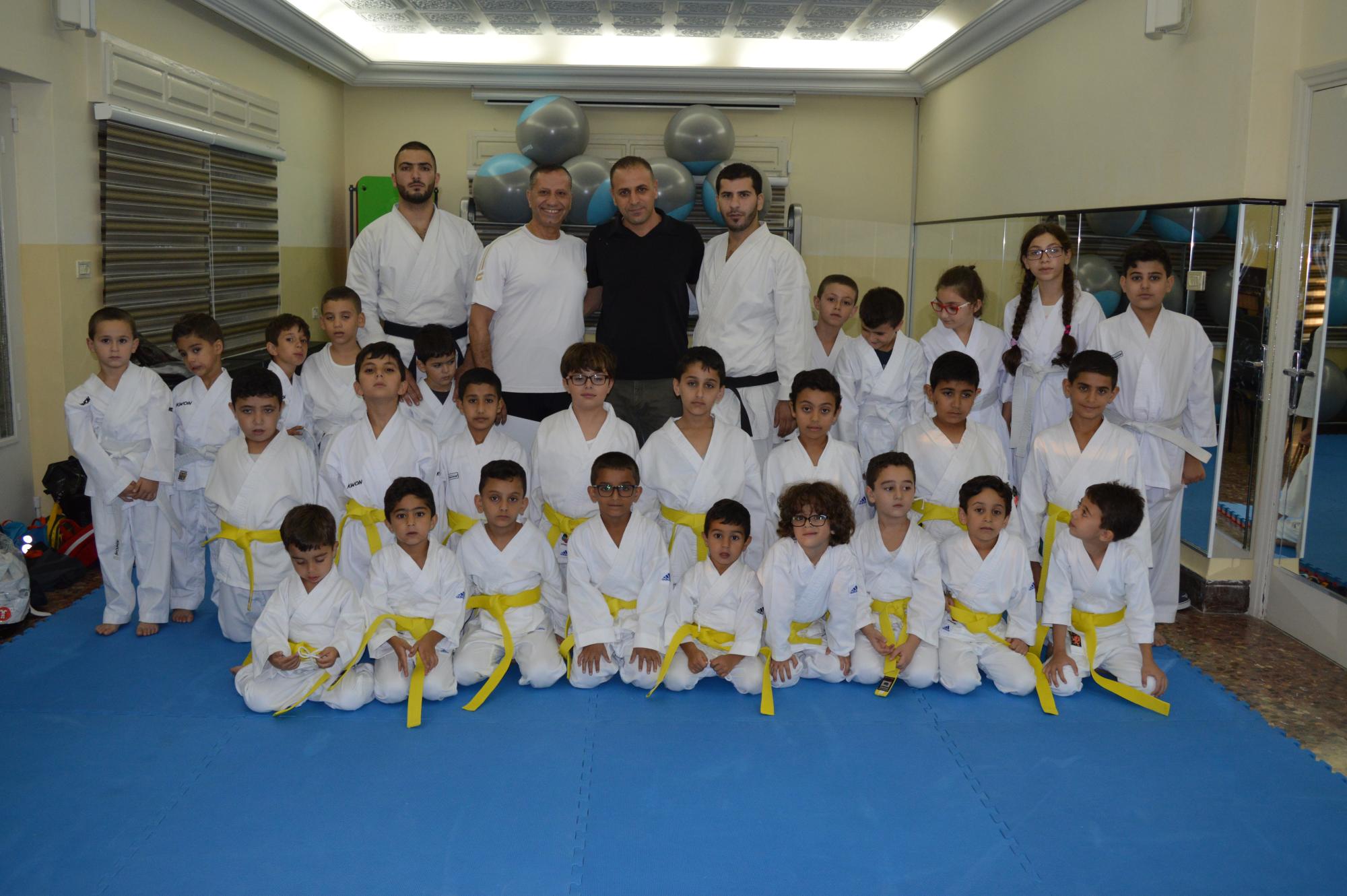 Participants in Karate Program