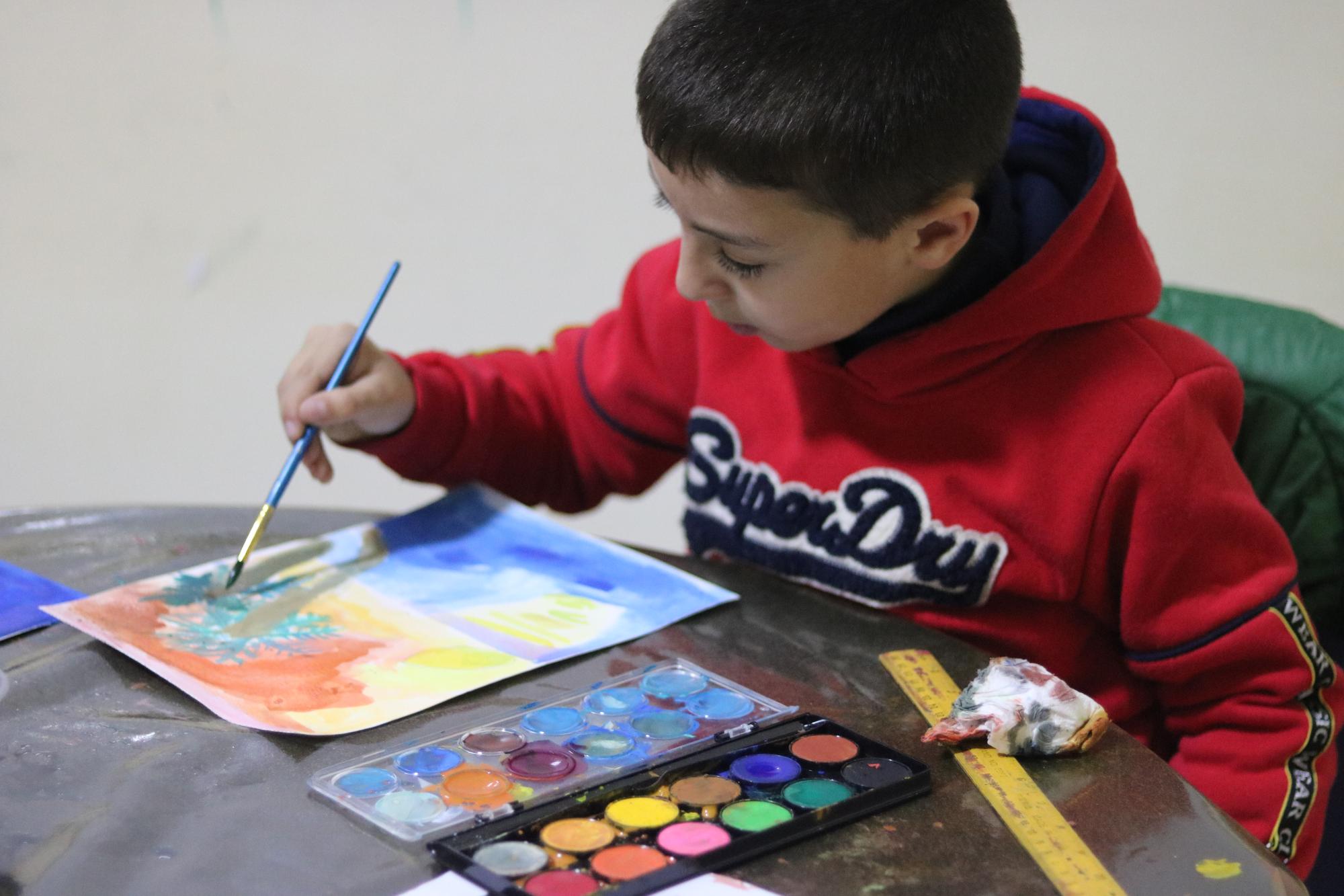 Participants in the Art of Painting program